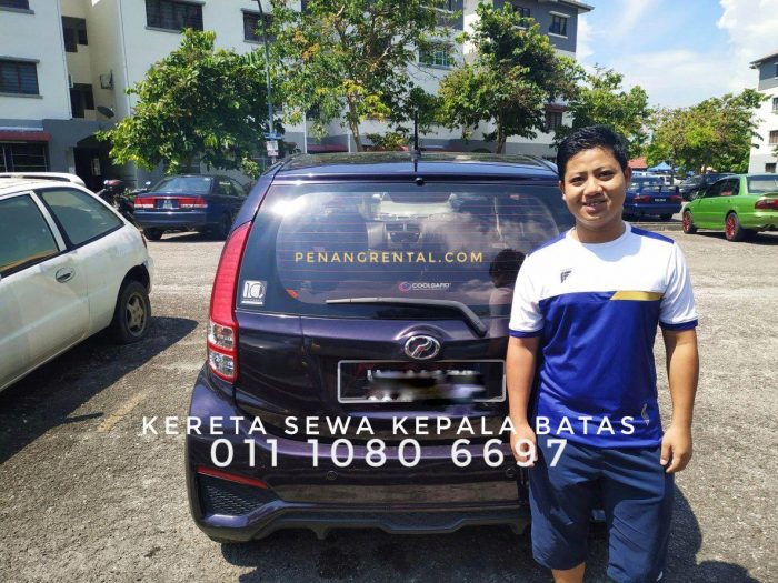 Kereta Sewa Kepala Batas Dari Rm 99 Sehari Untuk Myvi