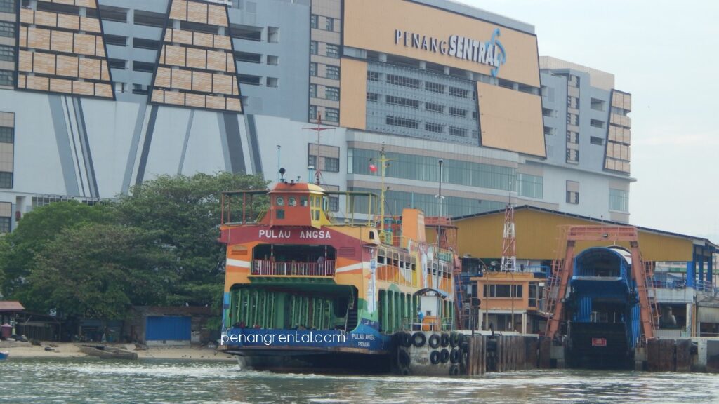 Penang van rental, penang ferry, feri pulau pinang, van rental in penang